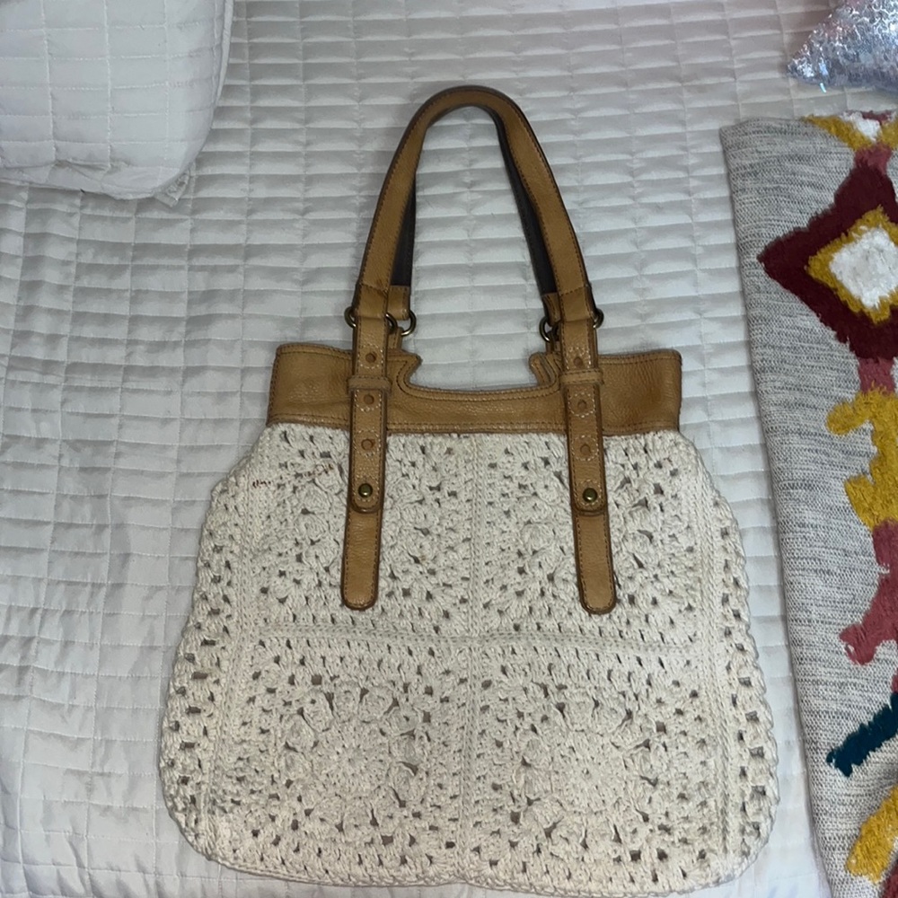 Lucky Vintage Crochet Bag